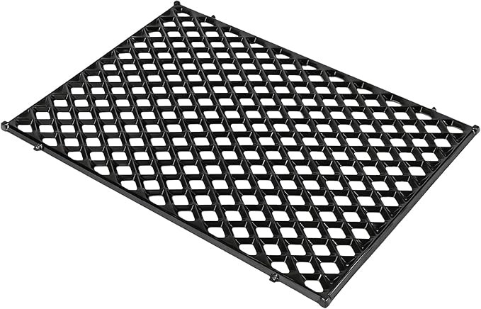 18.75" Dual Sided Diamond Sear Grill Grates for Weber Genesis II 300 and Genesis II LX 300 Series Grills, Genesis II E&S 310 315 320 325 340, Grill Parts for Weber Genesis 2, Weber 66095,66805, 1 Pack