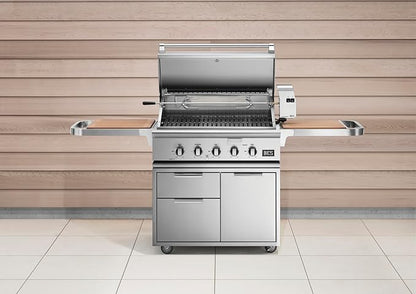 DCS Series 7 36-Inch Built-In Propane Gas Grill With Rotisserie - BH1-36R-L