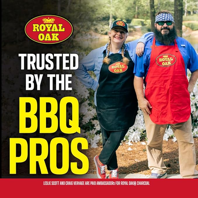 Royal Oak 100% Charcoal & Mesquite Blended Pellets for Pellet Grills and Smokers, Bold BBQ Flavor, 30 LB Bag