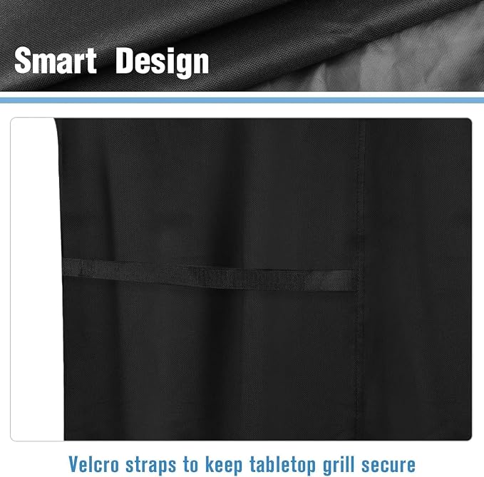 Mini Gas Grill Cover for Royal Gourmet CC1015W for Joyfair Charcoal Grill | 17x12x15,Waterproof Dustproof Heavy Duty Oxford Fabric,for Royal Gourmet CC1015W for Joyfair Portable Charcoal Grill