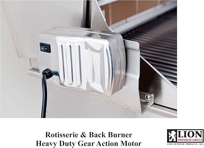 Lion Premium Grills L75000 - 32" Natural Gas Grill with Made in USA 30" Double Door Package Deal