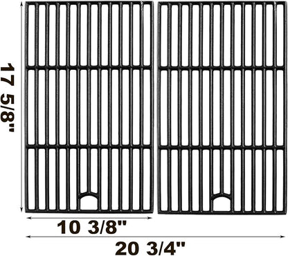 DGB390SNP-D Grate Replacement Parts for Dyna Glo DGB390SNP DGB390BNP-D BGB390SNP DGB390CNP DGB390GNP-D Grill Grates Dyna-glo 3 Burner Gas Grill Cast Iron Cooking Grates Grill Parts 104-13002