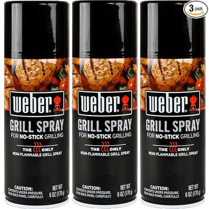 Weber Grill'N Spray 6 Oz. - Pack of 3