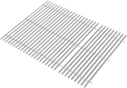 Utheer 304 Stainless Steel Cooking Grates for Weber Spirit 400 Series (2025 & Newer), 2PCS 7mm Solid Rod Replacement Grill Grate Set, Fits Weber Spirit E-425 S-425 E-435 EP-425 EP-435