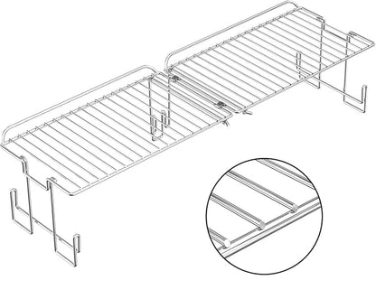 onlyfire Griddle Warming Rack for 36" Griddles, BBQ Cooking Griddle Accessories, Keep Foods Warm and Create Extra Cooking Space
