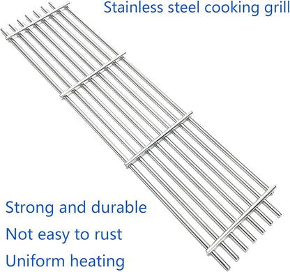 23-1/4" Stainless Steel Grid grates Replacement for Viking VGBQ 30 in T Series, VGBQ 41 in T Series, VGBQ 53 in T Series Viking Grill Grate VGBQ300T,VGBQ0302T Gas Grill