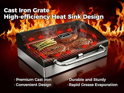 BBQ Grill Box Replacement Parts for Camp Chef Deluxe Barbecue Grill Box, fits 2 Burner Stoves Camp Chef 16" Cooking Systems, Compatible with BB90L, 24 in. x 16 in. x 8 in
