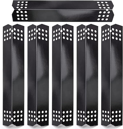 Criditpid Grill Replacement Parts for Nexgrill 6 Burner 720-0896B 720-0830H 720-0882A 720-0783E 720-0896, Grill Master 720-0697 720-0737, Grill Heat Tent Plate Buner Cover for Members Mark 720-0830F.