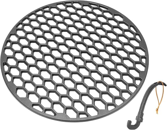 8835 Cast Iron Grill Grate for Weber 22" Kettle Grill Cooking Grate Replacement Part for 22 Inch Weber Performer, Recteq Bullseye and Premium Charcoal Grills