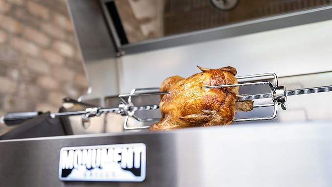Monument Grills 96222 6-Burner Rotisserie Kit