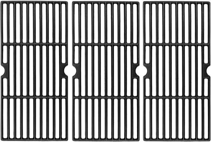 Grill Grates for Charbroil Advantage 4 Burner 463344116 463343015 463344015, Gas2coal 463340516 463370516, Grill Grids for Char-Broil 463336016, Replacement for G467-0002-W1, G309-0019-W2, 16 15/16"