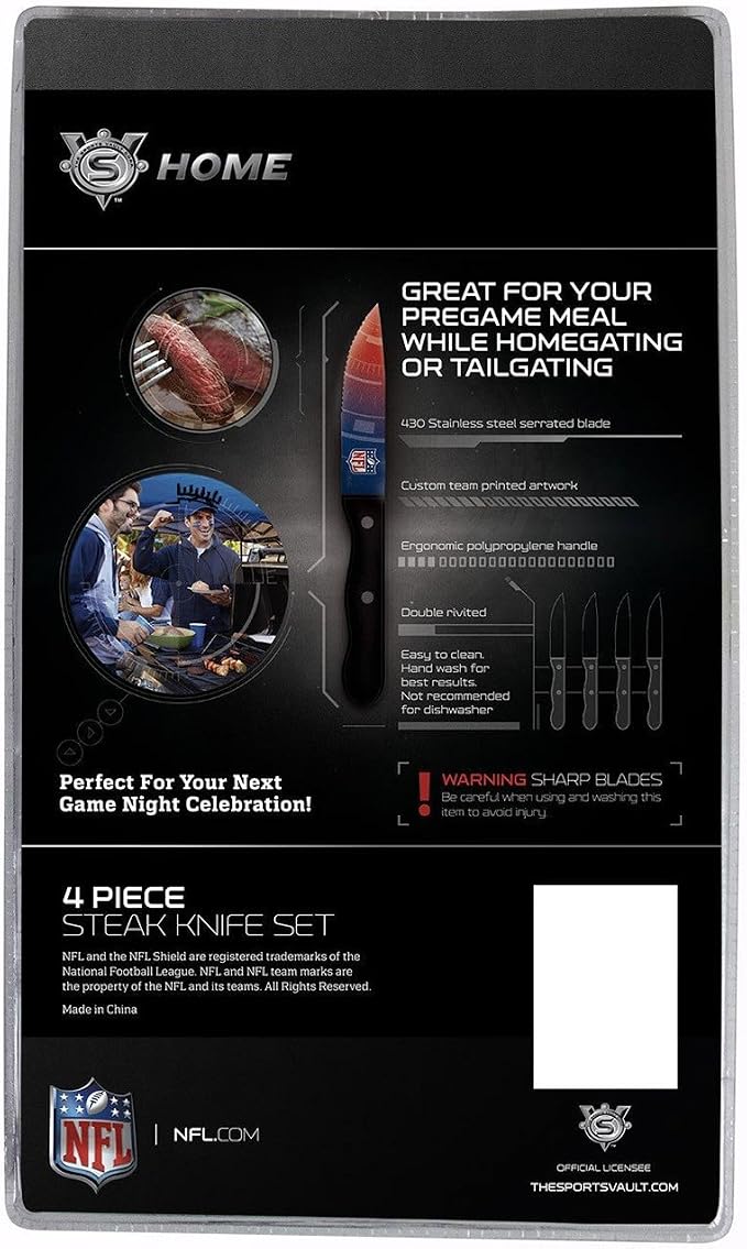 TSV NFL unisex Steak Knives