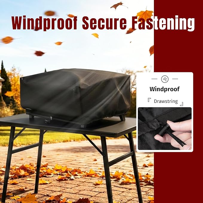 SHINESTAR 24 Inch Grill Cover for Cuisinart CGG-306, BBQ Grill Cover for Royal Gourmet 24" Griddle, Grill Cover for Outdoor Grill, Pit Boss 75275 & PB336GS and Most 2-Burner Portable