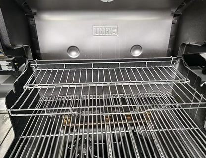 66044 Grill Warming Rack for Weber GS4 Genesis II 300 Series, Genesis II E310 E315 E320 E330 E335 S315 Grill Parts,Upgrade Two-sided Rack Replacement Parts for Weber Genesis 2 Grill Accessories