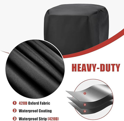 Pizza Oven Cover, Waterproof Pizza Oven Indoor Outdoor Covers - 16"L × 17"W × 10.5"H