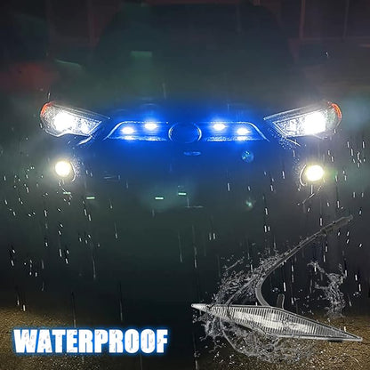 RGB Grill LED Lights for 2014-2019 Toyota 4Runner,2014-2024 TRD Pro ONLY | Front Grille LED light for 4Runner SR5,TRD Off-Road,Limited 2014-2019,4runner TRD Pro 2014-2020 Includes Fuse Instruction