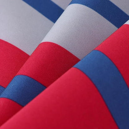 MASTERCANOPY Patio Umbrella 10 ft Replacement Canopy for 8 Ribs-Navy&Red Stripe Canopy Only