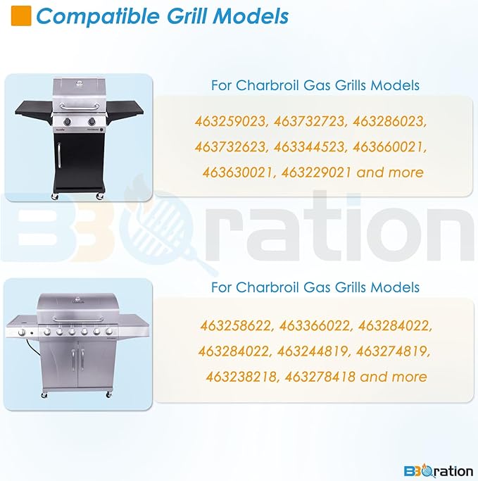 Grill Wheels for Charbroil Performance 463284022 463244819 463660021 463259023 Caster Wheels Caster Locking for Charbroil G350-0024-W2, G515-0082-W1 Grill Wheel for Charbroil Grill Wheels