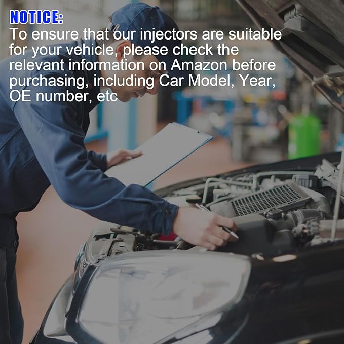 Set of 8 Fuel Injectors for Ford F150 F250 F350 Mustang 4.6L 5.4L V8 (1990-2008) – Replacement 0280150943 FJ713