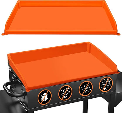 NancyL Griddle Mat Silicone Protective Cover, Full-Edge 28" Grill Cover Blackstone Accessories for Blackstone 28 Inch Griddle, Heavy Duty Food Grade Grill Cover
