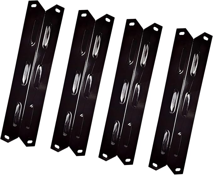 Replace parts Porcelain Steel Heat Plates for Kenmore 146.1613211, 146.16132110, 146.16133110, 146.16142210, 146.16197210, 146.16198210, 146.16222010, 146.23673310 (14 15/16 X 3 13/16") (4-Pack)