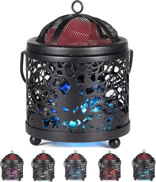 Dicimi Halloween Wax Melt Warmer – 3-in-1 Candle Warmer Lamp for Scented Wax, Wax Melter & Beverage Warmer, Flameless & Energy-Saving, Unique Scentsy Wax Warmer Alternative, Gifts for Friend