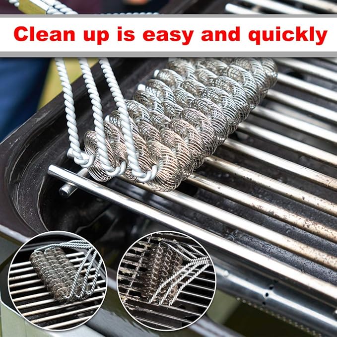 SF4362(2-Pack) 15" Stainless Steel Cooking Grid Grates Replacement for Select Gas Grill Models by Broil King, Broil-Mate,Huntington and Sterling Gas Models Set of 2