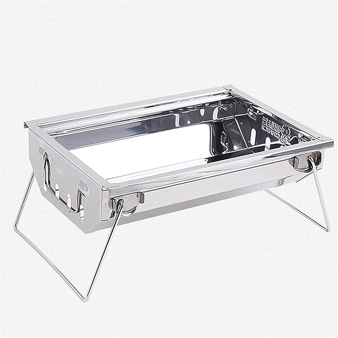Barbecue Charcoal Grill Foldable Charcoal Grill Portable BBQ Barbecue Grill Lightweight Barbecue Grill For Outdoor Cooking Camping Charcoal Bbq Grill