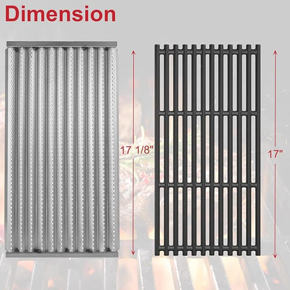 Grill Emitter Grates for Charbroil TRU Infrared 463644220 463642316 463632320 466642316 466642416 463675016, 17" Emitter Replacement Parts for Charbroil G362-2100-W1