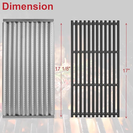 Grill Emitter Grates for Charbroil TRU Infrared 463644220 463642316 463632320 466642316 466642416 463675016, 17" Emitter Replacement Parts for Charbroil G362-2100-W1