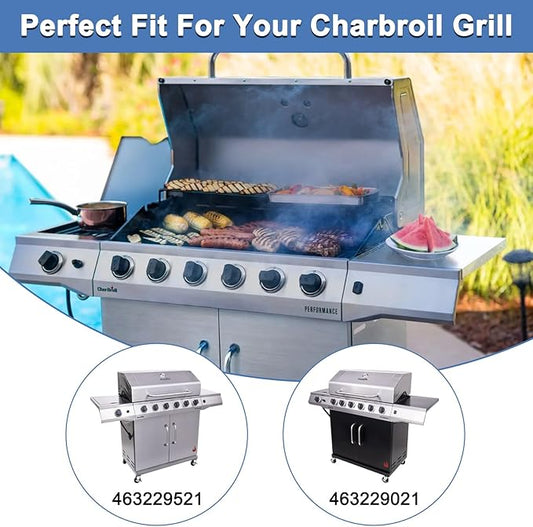Grill Replacement Parts for Charbroil 463229521 463229021 463228622 463259223 463284422 Performance Series 6-Burner Gas Grill Models