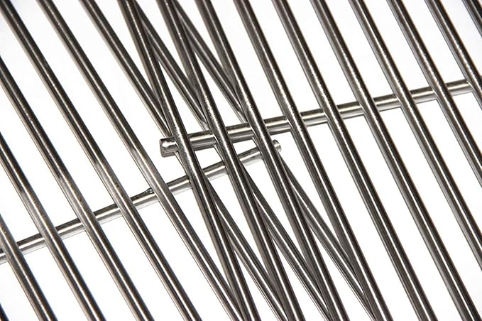 SF4362(2-Pack) 15" Stainless Steel Cooking Grid Grates Replacement for Select Gas Grill Models by Broil King, Broil-Mate,Huntington and Sterling Gas Models Set of 2