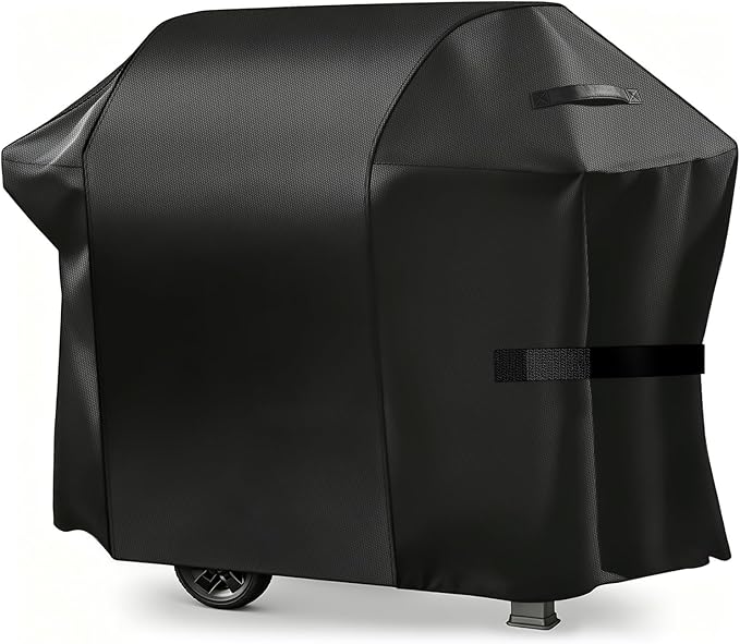 Grill Cover, 48-inch Heavy Duty Oxford Outside Waterproof Grill Covers, Dust-Proof Windproof UV Resistant BBQ Gas Cover Fit Most Brands Char Broil, Weber, Brinkmann, Holland