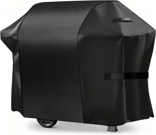 Grill Cover, 48-inch Heavy Duty Oxford Outside Waterproof Grill Covers, Dust-Proof Windproof UV Resistant BBQ Gas Cover Fit Most Brands Char Broil, Weber, Brinkmann, Holland