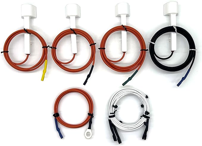66354 & 66355 Universal Igniter Kit for Weber GS4 Genesis II 310/315 & 410/415 Part, 4-Outlet Ignition System for Weber Genesis II GS4 Grill Part, as E/S-310 315 410 415 Grill Starter Replacement Part