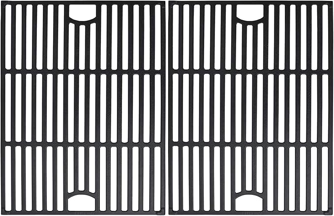 Grill Grates for Nexgrill Replacement Parts 5 Burner 720-0888N 720-0888,17 Inch Cast Iron Cooking Grate Replacement for Nexgrill 4 Burner 720-0830H 720-0830X 720-0888S 720-0783W for Nexgrill 5 Burner