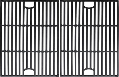 Grill Grates for Nexgrill Replacement Parts 5 Burner 720-0888N 720-0888,17 Inch Cast Iron Cooking Grate Replacement for Nexgrill 4 Burner 720-0830H 720-0830X 720-0888S 720-0783W for Nexgrill 5 Burner