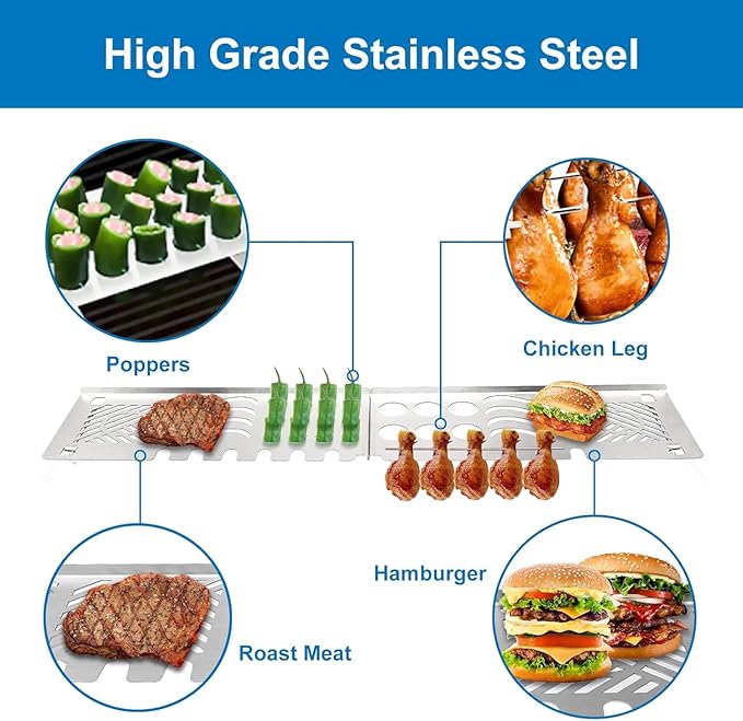 Utheer Warming Rack for Blackstone 36 Inch with/Without Hood Griddle Series, Griddle Warming Rack for Blackstone Airfryer/Rangetop 1923 1825 1554 1984, Stainless Steel Blackstone Griddle Warming Rack