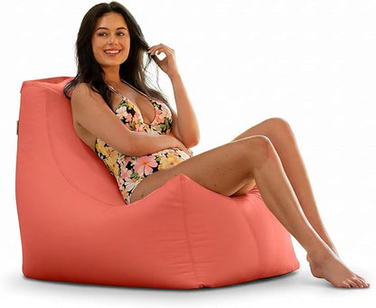 Jaxx Juniper Outdoor Bean Bag Patio Chair & Poolside Lounge, Flamingo