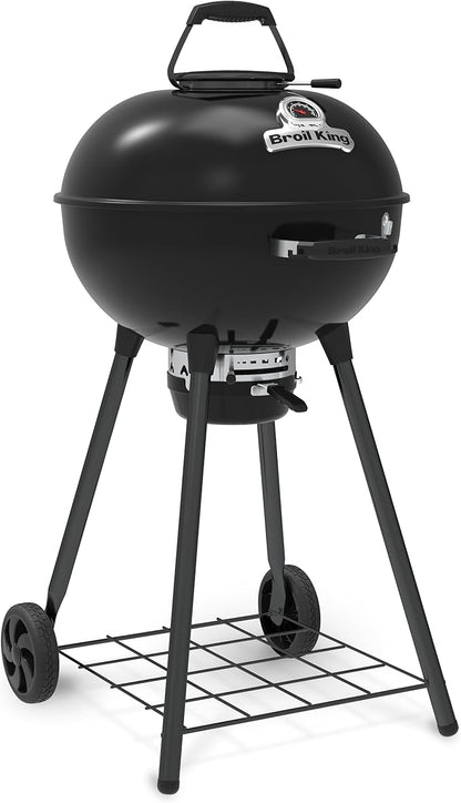 Broil King 401110B Kettle 22.5-IN Crown Charcoal Grill in Black