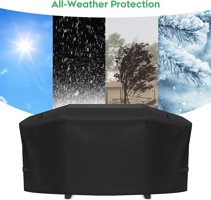 Heavy-Duty 600D Grill Cover fit for Weber Slate 36" Flat Top Griddle Grill，3400120 Weber Slate 36" Griddle Outdoor Waterproof Griddle Cover