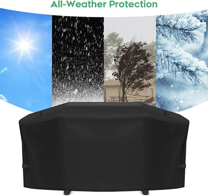 Heavy-Duty 600D Grill Cover fit for Weber Slate 36" Flat Top Griddle Grill，3400120 Weber Slate 36" Griddle Outdoor Waterproof Griddle Cover