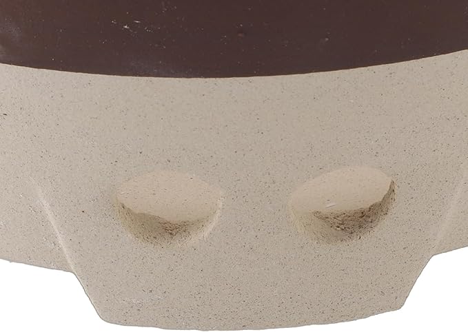 Mini Charcoal Grill Pottery Clay Charcoal Stove, Clay Charcoal Stove Chinese Indoor and Outdoor Clay Grilling Tea Making Stove for Home Camping