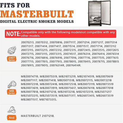 Replacement Part 9907120011 for Masterbuilt Electric Smoker Element, 800 Watt Element Kit Compatible with Masterbuilt 30 Inches Digital Electric Smoker