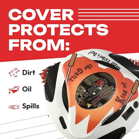Grillbot Silicone Covers, The Ultimate Gift for Dad - Durable, Heat & Weather Proof, Easy-to-Use Grillbot Skin (Grill King)