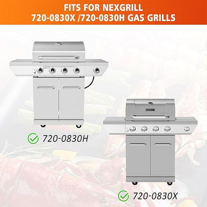 Hisencn 25.6" x 16.7" Griddle for Gas Grill, Cast Iron Griddle FlatTop Insert for Nexgrill, Weber, Charbroil, Pit Boss, Traeger, Camp Chef and more Grill, Griddle for Outdoor Gas & Charcoal Grills