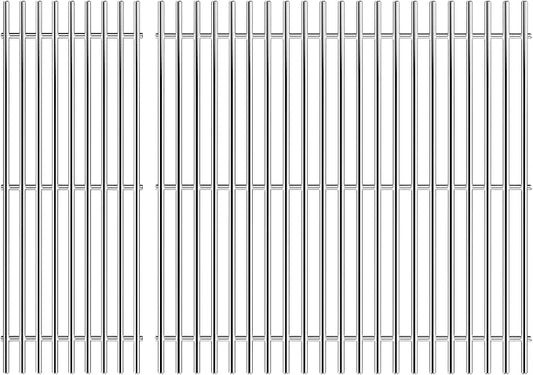 Uniflasy Grill Grates for Weber Spirit 400 Series (2025 Models) E-425 S-425 E-435 EP-425 EP-435, 2PCS 7mm SUS304 Replacement for Weber Spirit E310 E320 E330 Grill Grates Replacement 7638 7639