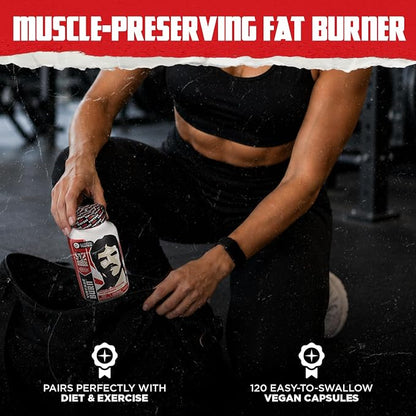 Old School Labs Premium Thermogenic Fat Burner for Men & Women, 120 Caps | Weight Loss Pills for Preserved Lean Muscle & Burn Stubborn Fat, Appetite Suppressant for Weight Loss for Increased Energy