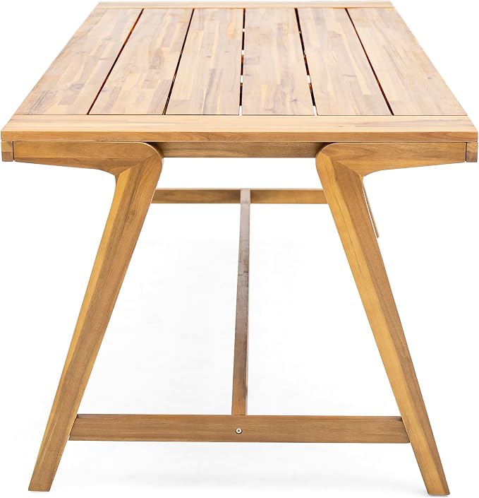 Christopher Knight Home Florian Acacia Wood Outdoor Dining Table, Teak