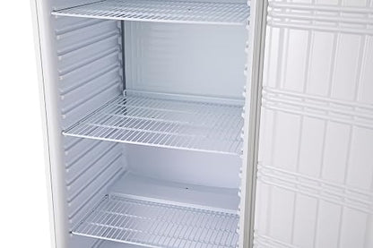 KoolMore 20 Cu. Ft. Commercial Reach-in Refrigerator in White with Manual Defrost (KM-RMD20WH)